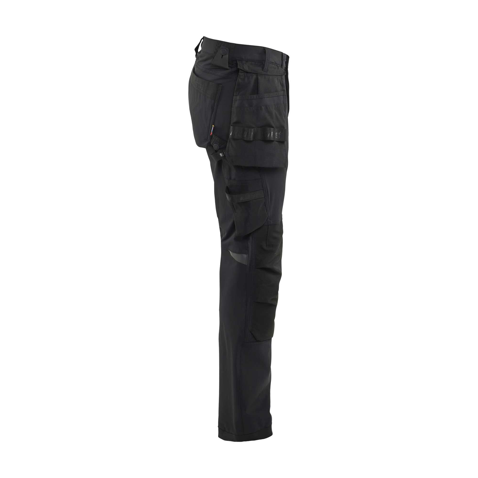 BLAKLADER 17201645 Craftsman trousers 4 way Stretch Work Trousers Men - double weave